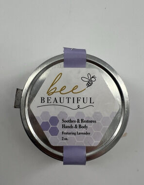 Bee Beautiful Salve Soothes and Restores Hand and Body Lavender